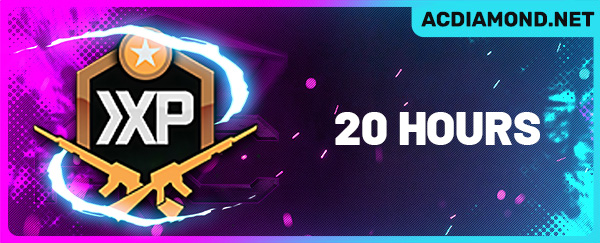 20 Hours - 2x Weapon XP Tokens