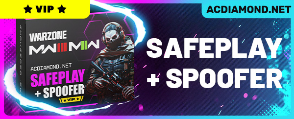 SafePlay VIP MW3 Warzone & MW2 Cheat + Spoofer - Lifetime