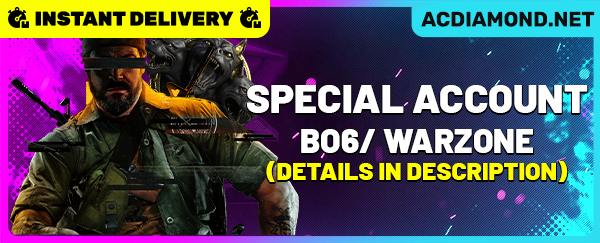 More information about "Instant Delivery: BO6 Warzone Level 55 | BO6 Some Weapons Maxed | Gold Camo Unlocked "